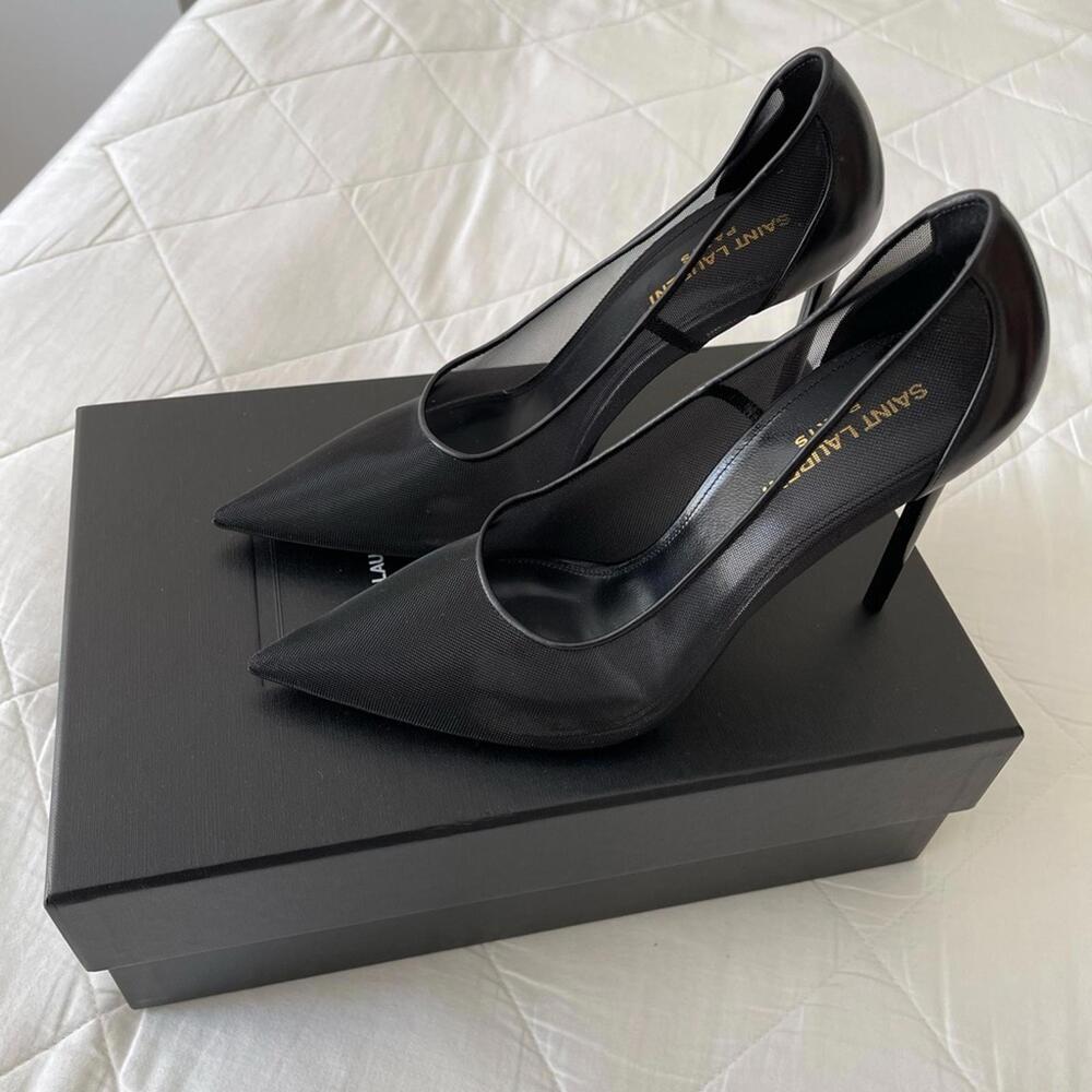 Saint Laurent Tulle Pumps